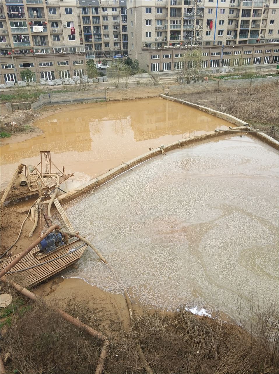 源城沉淀池淤泥清理-厂区废水池淤泥清淤